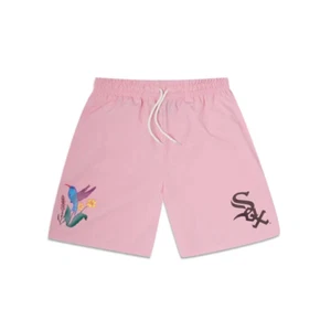 Men's New Era Pink MLB Chicago White Sox Blooming Shorts - Picture 1 of 4