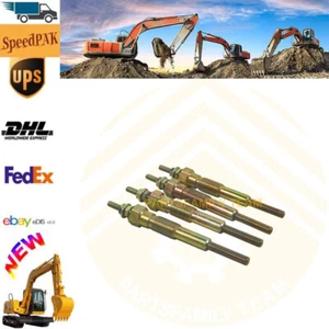 12V 4D95L Engine Plug Glow Set For Komatsu 4D95L FD25T-11 FD30-11 Forklift Truck - Picture 1 of 2