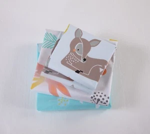 100% Cotton Sheets Kids Twin Full Sheets For Kids Girls Boys Teens Deer - Picture 1 of 7