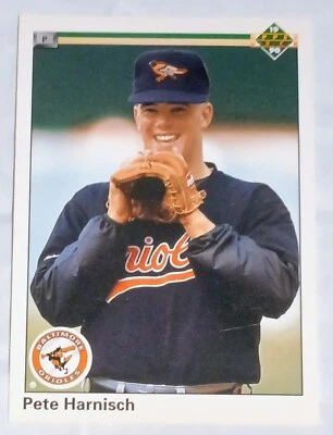 1990 Upper Deck - #623 Pete Harnisch Baltimore Orioles  - Image 1 of 2