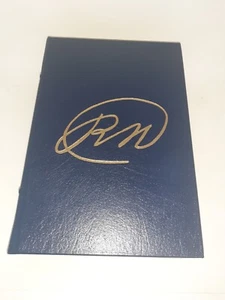 Easton Press The Memoirs Of Richard Nixon Signed Like New Unread Leather - Picture 1 of 6