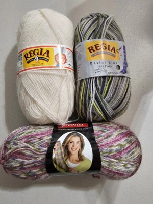 Calcetín Regia & Deborah Norville mezcla de lana hilo  Foto 1 de 4