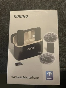 Kukiho Wireless Microphone For iPhone And Type C Port Phones new in open box - Picture 1 of 3