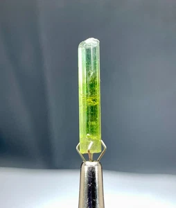 Lipstick Green Tourmaline Crystal from Afghanistan - 05 carats - Picture 1 of 4