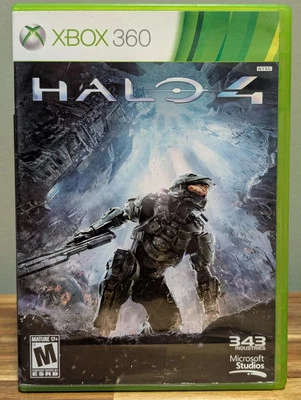 Halo 4 (Microsoft Xbox 360, 2012) No Manual - Tested - Near Mint Disc! - Image 1 of 4