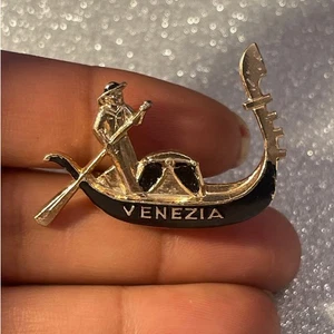 Venezia Boat Brooch Lapel Pin B#8 - Picture 1 of 3