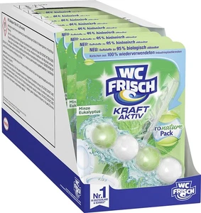 WC FRISCH Kraft-Aktiv Pro Nature Minze & Eukalyptus, 10x 50 g - Bild 1 von 9