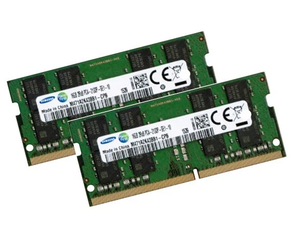 2x 16GB 32GB RAM DDR4 2133 Mhz SO DIMM für HP Mob. Workst. ZBook 15 G3 Intel Cor - Bild 1 von 1