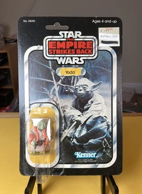Vintage Kenner Star Wars Yoda Figure Card 32 Back MOC 1980 ESB! - Image 1 of 4
