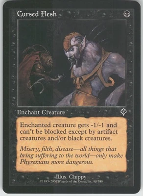 Cursed Flesh C Invasion 98 NM - Image 1 of 2