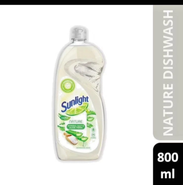 2 pcs Sunlight Dishwashing Liquid 800ml - Image 1 of 4