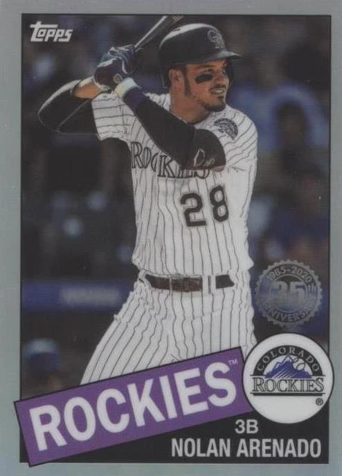2020 Topps Chrome - Nolan Arenado #85TC-24
