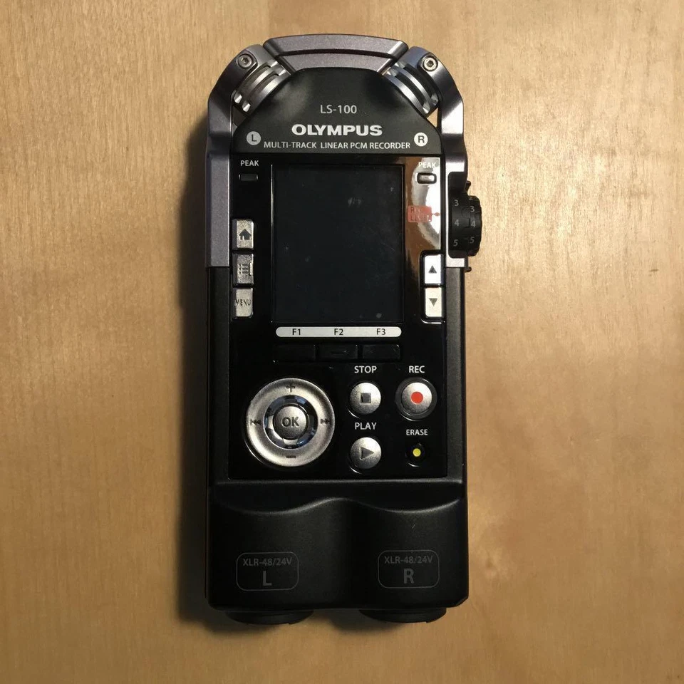 Olympus LS-100 multi-track linear PCM Recorder Acoustic performance 140dBspl - Image 1 of 1