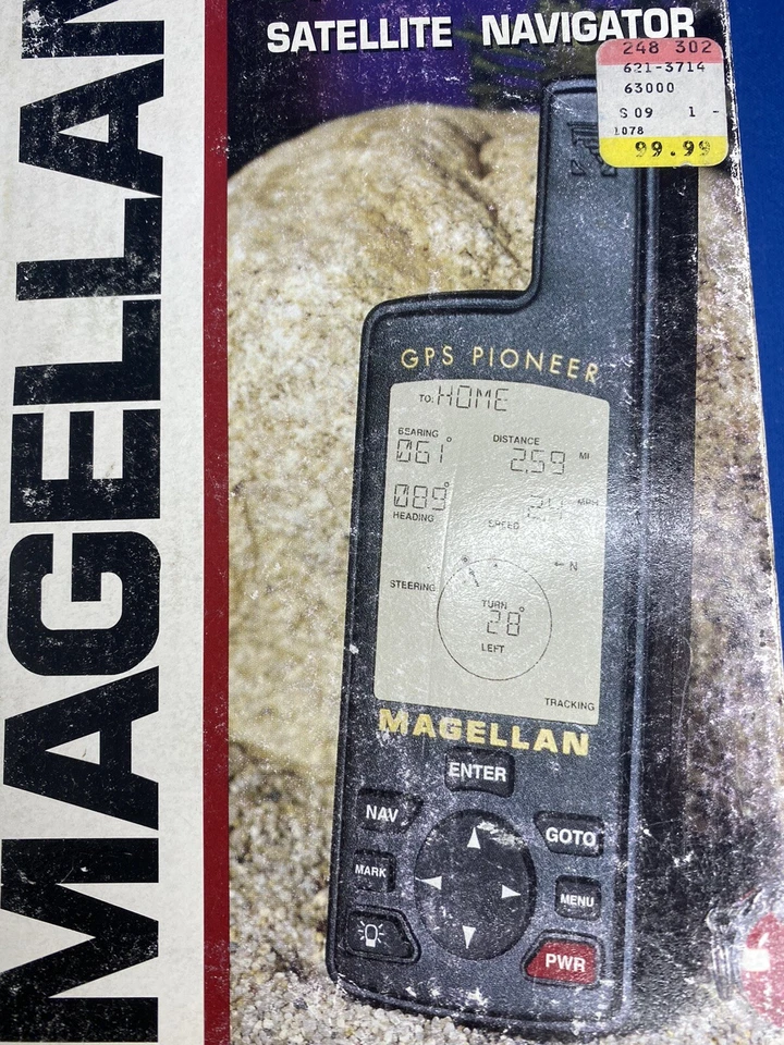 MAGELLAN GPS PIONEER SATELLITE NAVIGATOR HANDHELD TAIWAN - Image 1 of 4