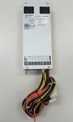 Enhance ENH-0840A ENH-0840A-G 1U 400W EPS1U 20+4 Power Supply RoHS 80 Plus - Image 1 of 2