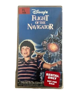 Hollywood Video Flight of the Navigator (VHS, 1997) With Protector Case - Picture 1 of 5