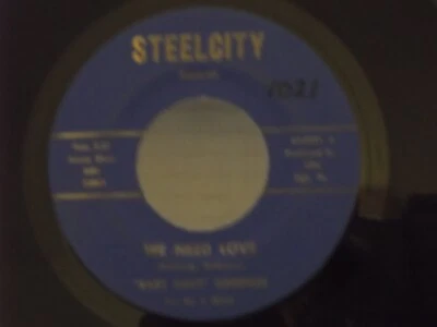 "Baby Dave" Greenlee,Steel City 0001"We Need Love",US,7"45,1968 Northern Soul,M- - Image 1 of 2