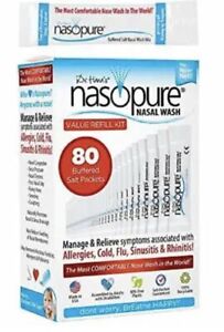 Dr Hana’s Nasopure Nasal Wash Value Refill Kit The Nicer Neti 80 Packets