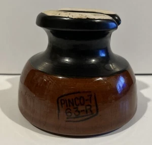 Vintage Keramik PINCO -7 63-R Isolator Neuwertig - Bild 1 von 3