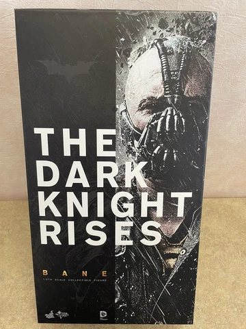 Hot Toys Bane Dark Knight Rises MMS183 Batman Authentic MIB Tom Hardy Cover