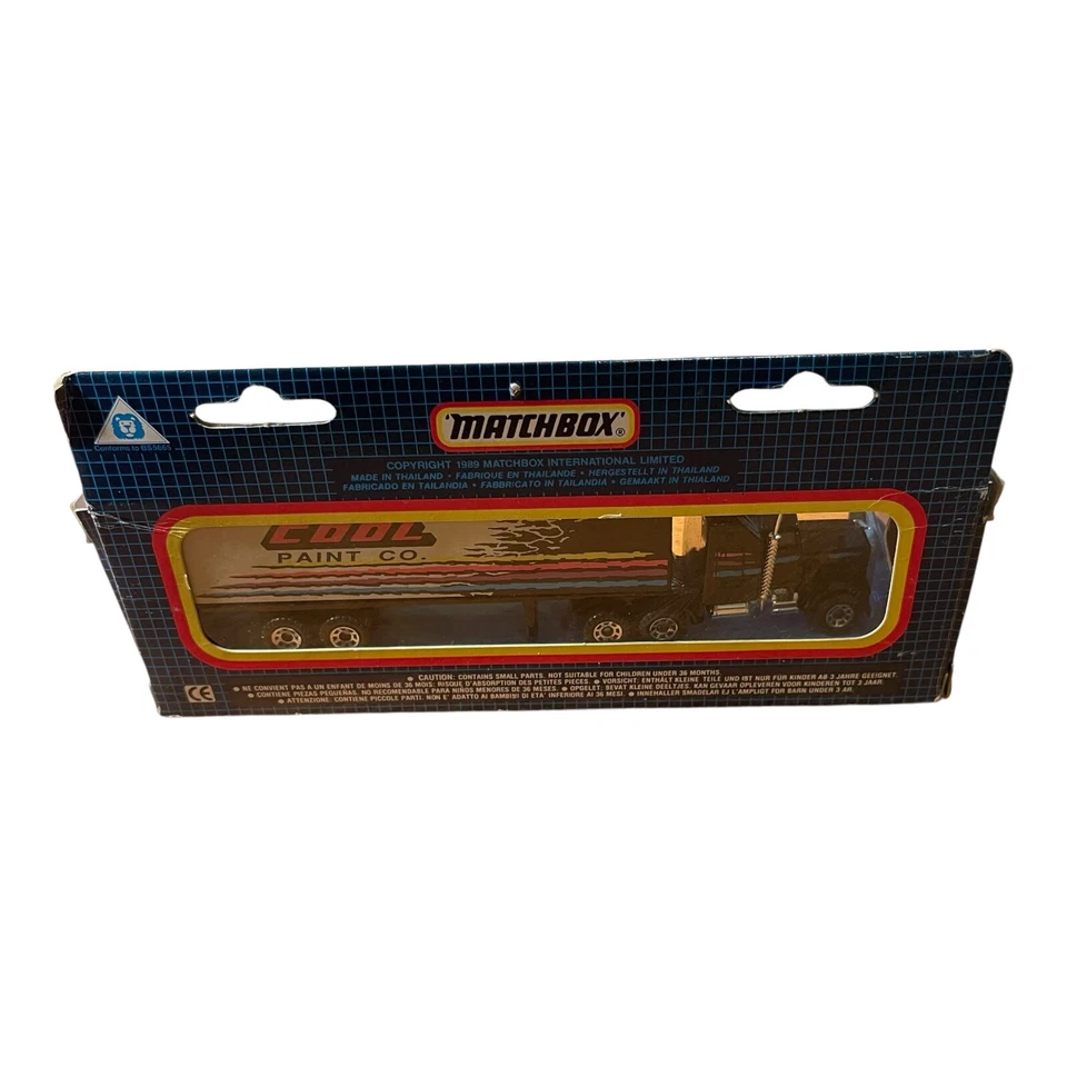 Camión Matchbox Convoy CY-9 Kenworth Cool Paint Co original en caja Foto 1 de 3