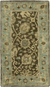 Safavieh Antiquity BROWN / GREEN 2'-3" X 4' Area Rug - AT21G-24 - Picture 1 of 3