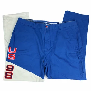 Vineyard Vines Mens Slim Fit Breaker Pants US 98 Colorblock Moonshine 40x30 NWT - Picture 1 of 8