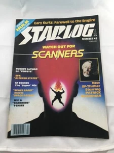 STARLOG MAGAZINE #43 Feb 1981 INCREDIBLE HULK EPISODE GUIDE SCANNERS Comics - Picture 1 of 2