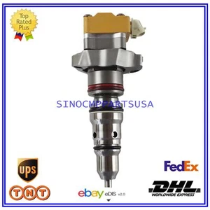 198-6605 Iniettore carburante per motore bruco CAT 3126B 3126E C7 - Foto 1 di 12