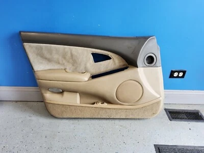1997-2004 Mitsubishi Diamante Driver Left Front Interior Door Panel OEM TAN/GREY - Image 1 of 4