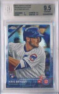 2015 Topps Chrome Kris Bryant Prism Refractor RC BGS 9.5 GEM MINT CUBS - Picture 1 of 1
