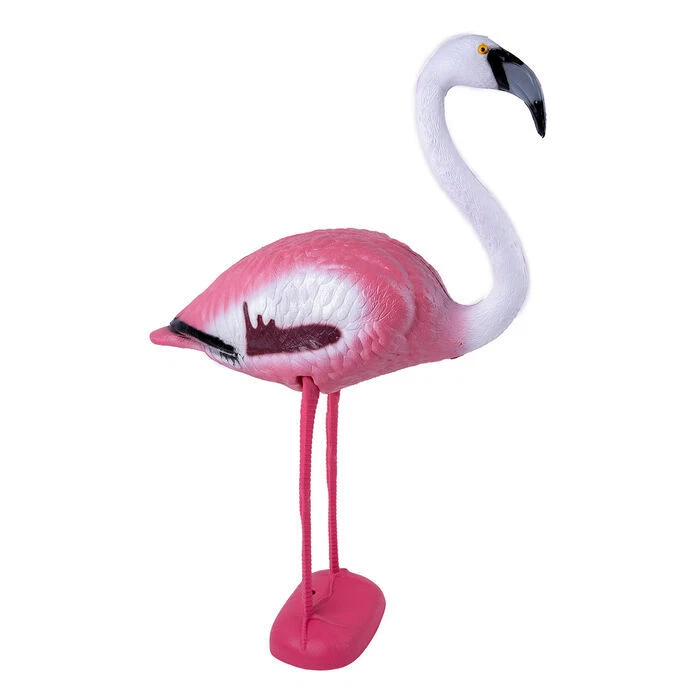 Flamingo Deko-Figur – Ca. 83 cm, Pink-Weiß, Perfekt für Sommerpartys - Bild 1 von 1
