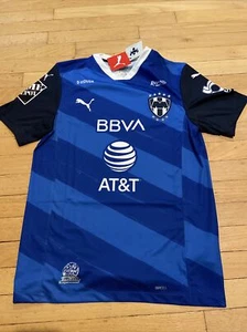 Puma Monterrey Men's Away Stadium Jersey 763080-01 Sz M BNwT Soccer Football Men - Picture 1 of 11