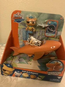 Octonauts Above & Beyond Gup-B & Kwazii With Chomping Action Vehicle & Figures - Picture 1 of 2