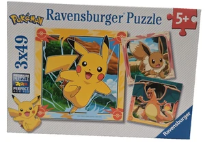 Ravensburger - Puzzle: Pokemon 3x49 pieces - Picture 1 of 2