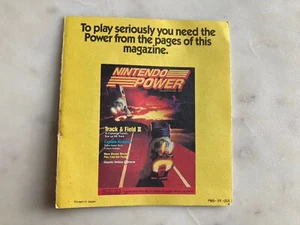 Track and Field 2 - Tarjeta de suscripción Nintendo Power - Imagen 1 de 3