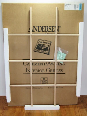 Rejilla de ventana Andersen tamaño 3040 / 4030 parrilla abatible toldo parrilla - serie 400 Foto 1 de 4