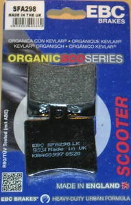 Pastillas Freno para Benelli Velvet 250LC Año Fab. 1999-2001 Detrás - Imagen 1 de 1