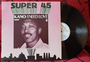 KANO ** I Need Love / Ikeya Seki ** 1983 SPAIN 12" SINGLE - Picture 1 of 4