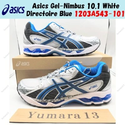 Asics Gel-Nimbus 10.1 White Directoire Blue 1203A543-101 Herren Gr. - Bild 1 von 4