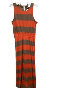 Mossimo Maxi Stripped Dress Size XL, Sleeveless, Stretched - Picture 1 of 6
