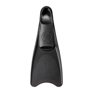 T. Sport Rubber Full Foot Fin, Large Black - Picture 1 of 1