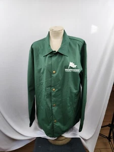 Independent Trading Co. Mens Water-Resistant Windbreaker - GREEN NWT - Picture 1 of 1