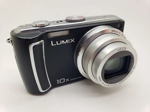 Sehr guter Zustand Panasonic Lumix DMC-TZ5 9,0-MP-Digitalkamera schwarz 3 UKPOST - Bild 1 von 16
