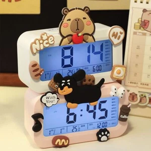 Portable Alarm Clock Capibara Student Clock Student Specific Wake-up Tool - Picture 1 of 12