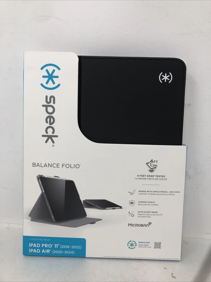 Speck Balance Folio Case for iPad Pro 11 /IPad Air - Black - Image 1 of 4