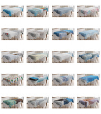 Ambesonne Winter Panorama Tablecloth Table Cover for Dining Room Kitchen