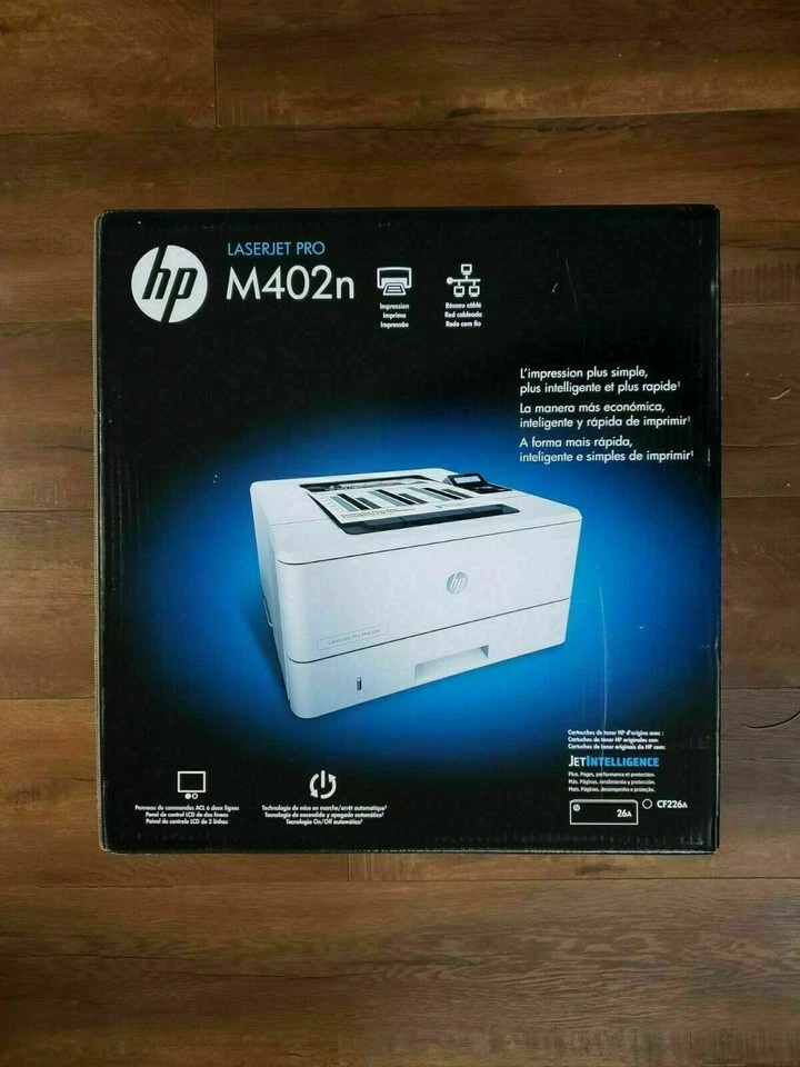 NEW Sealed HP C5F93A LaserJet Pro M402n Monochrome Laser Printer - Image 1 of 1