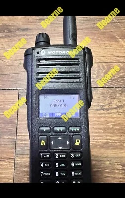 USED 1PCS Motorola APX 4000 900M H51WCF9PW6AN Double Knob Radio - Image 1 of 4