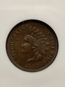 1882 Indian Head Cent PF64 BN NGC - Picture 1 of 4